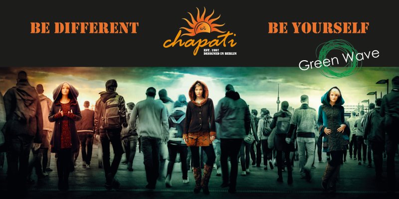 Chapati Design Banner